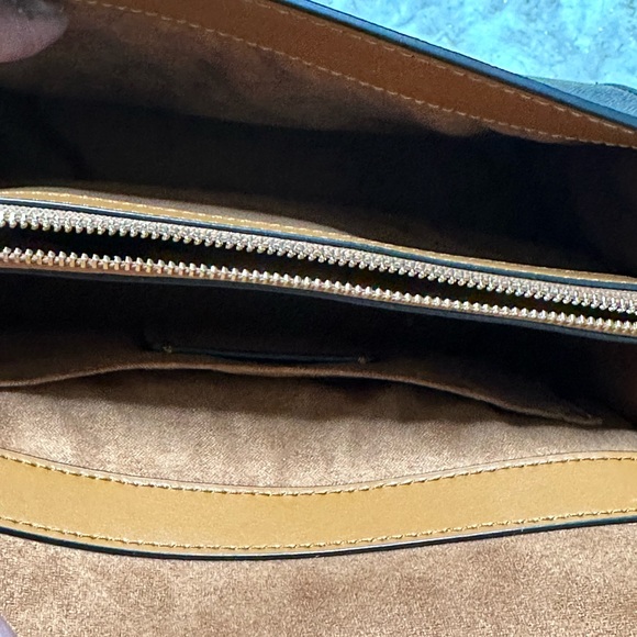 Vintage Coach Black Leather Bag NWOT - Picture 9 of 10